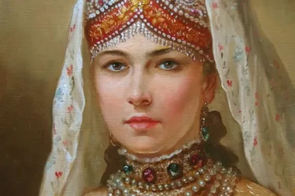 Russian beauty jigsaw puzzle