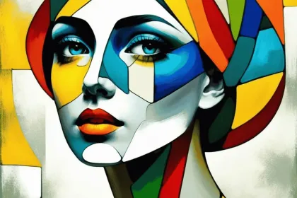 abstract jigsaw puzzle