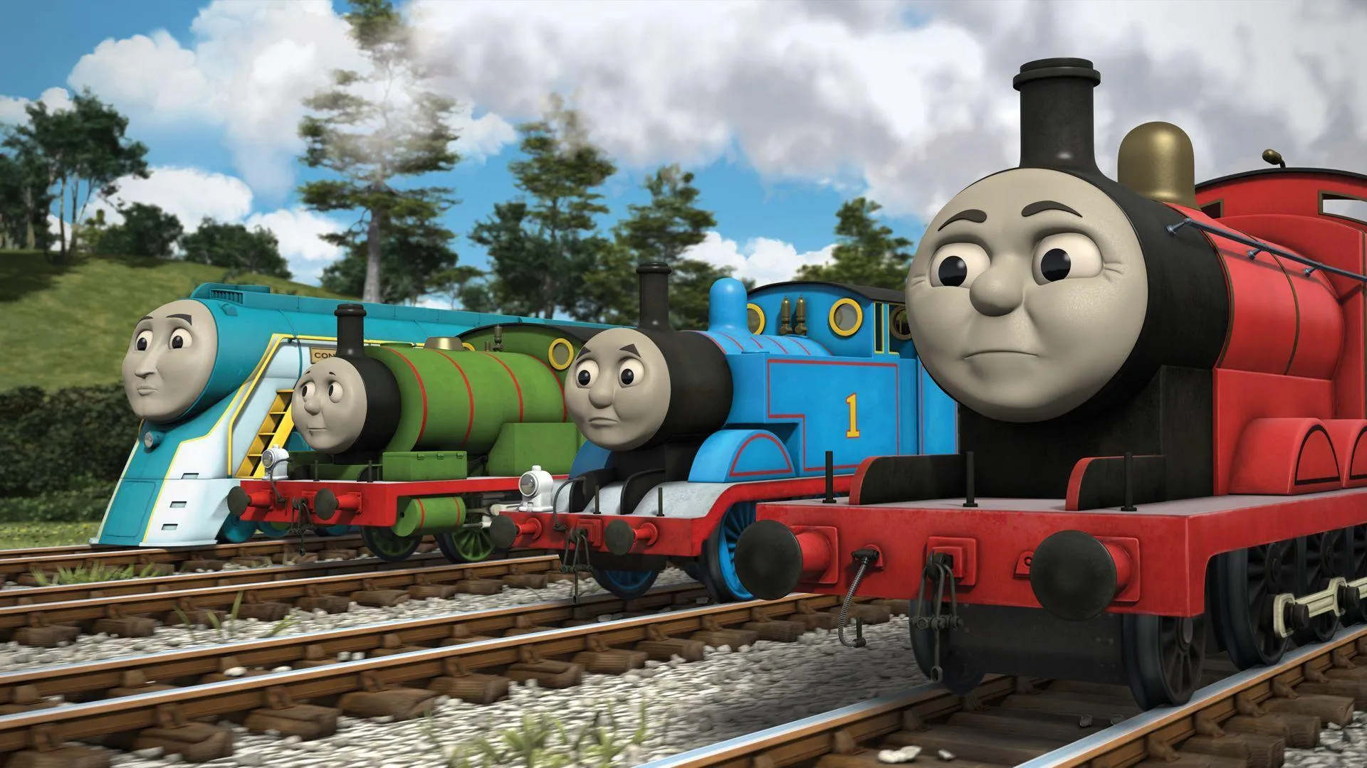 Connor, Percy, Thomas, and james
