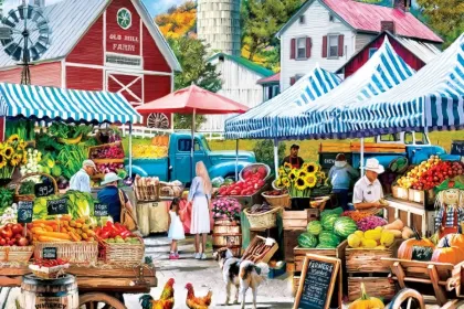 Old Mill Farm Stand jigsaw puzzle