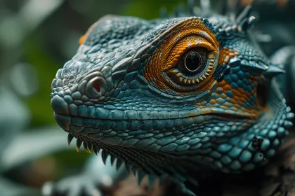 Lizard jigsaw puzzle