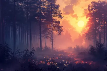 Forest jigsaw puzzle
