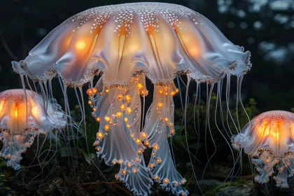 Jellyfish jigsaw puzzle