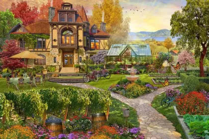 Vineyard Retreat jigsaw puzzle