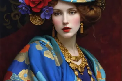 Lady jigsaw puzzle