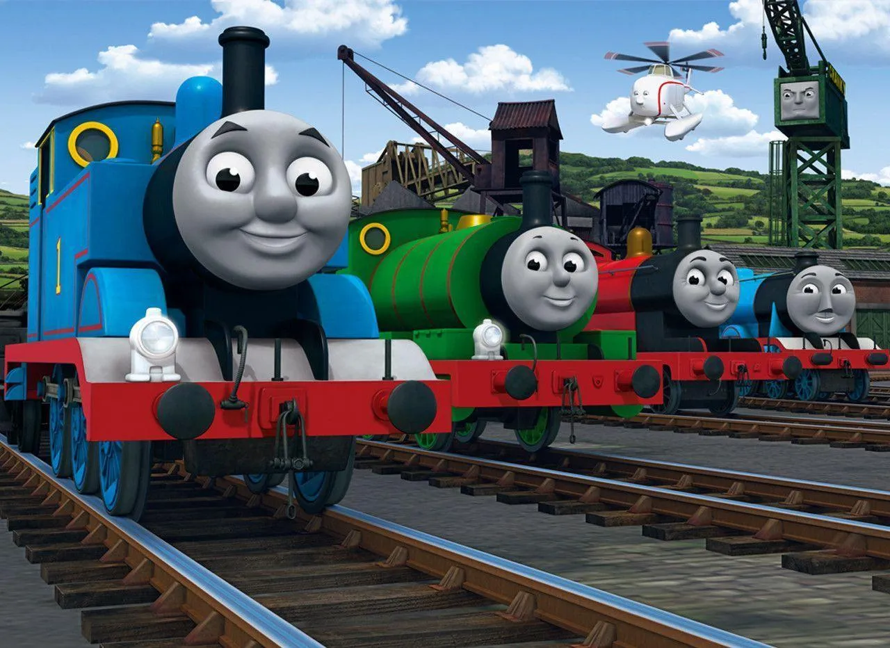 Thomas, Percy, James, Gordon, Harold and cranky
