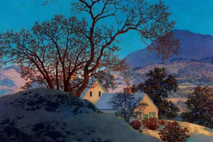 early morning by Maxfield Parrish jigsaw puzzle jigsaw puzzle