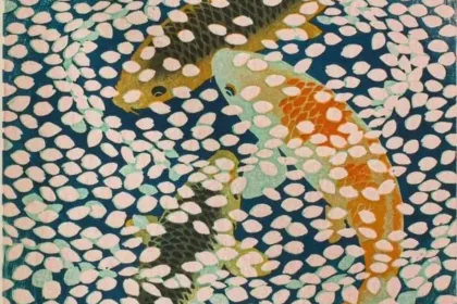 "Waves of petals" by Shiro Kasamatsu (Japan) jigsaw puzzle