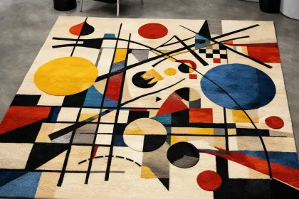 W.Kandinsky's area rug jigsaw puzzle