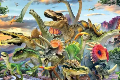 Dinosaurs jigsaw puzzle