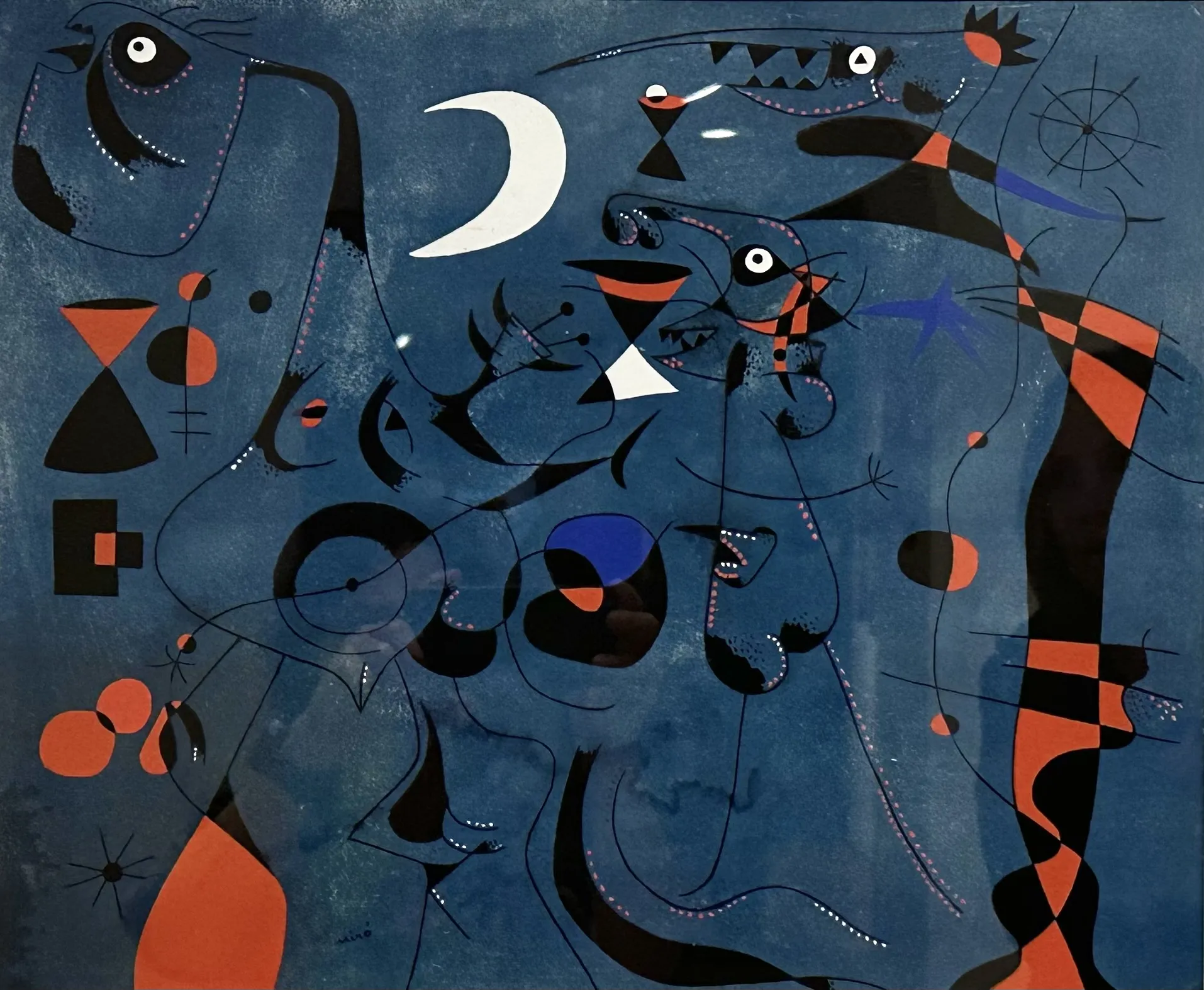 Miro People at Night