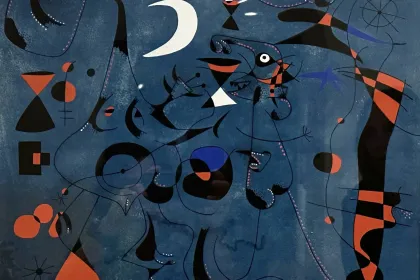 Miro People at Night jigsaw puzzle