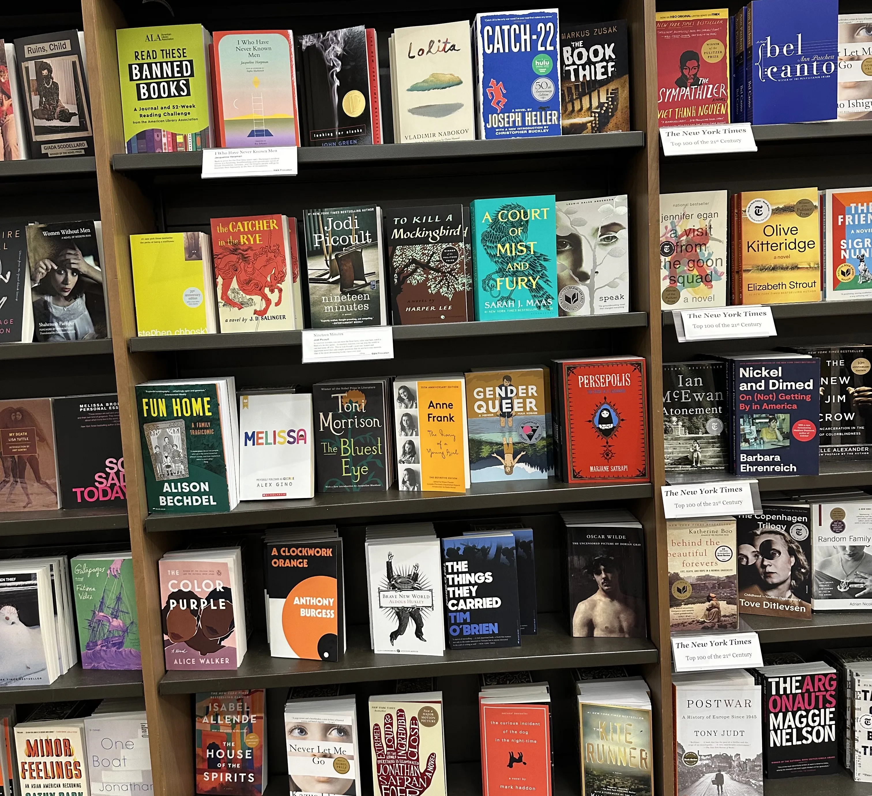 At the bookstore