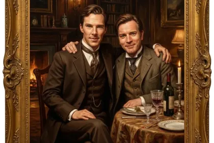 2 gentlemen B.C and E.McG jigsaw puzzle