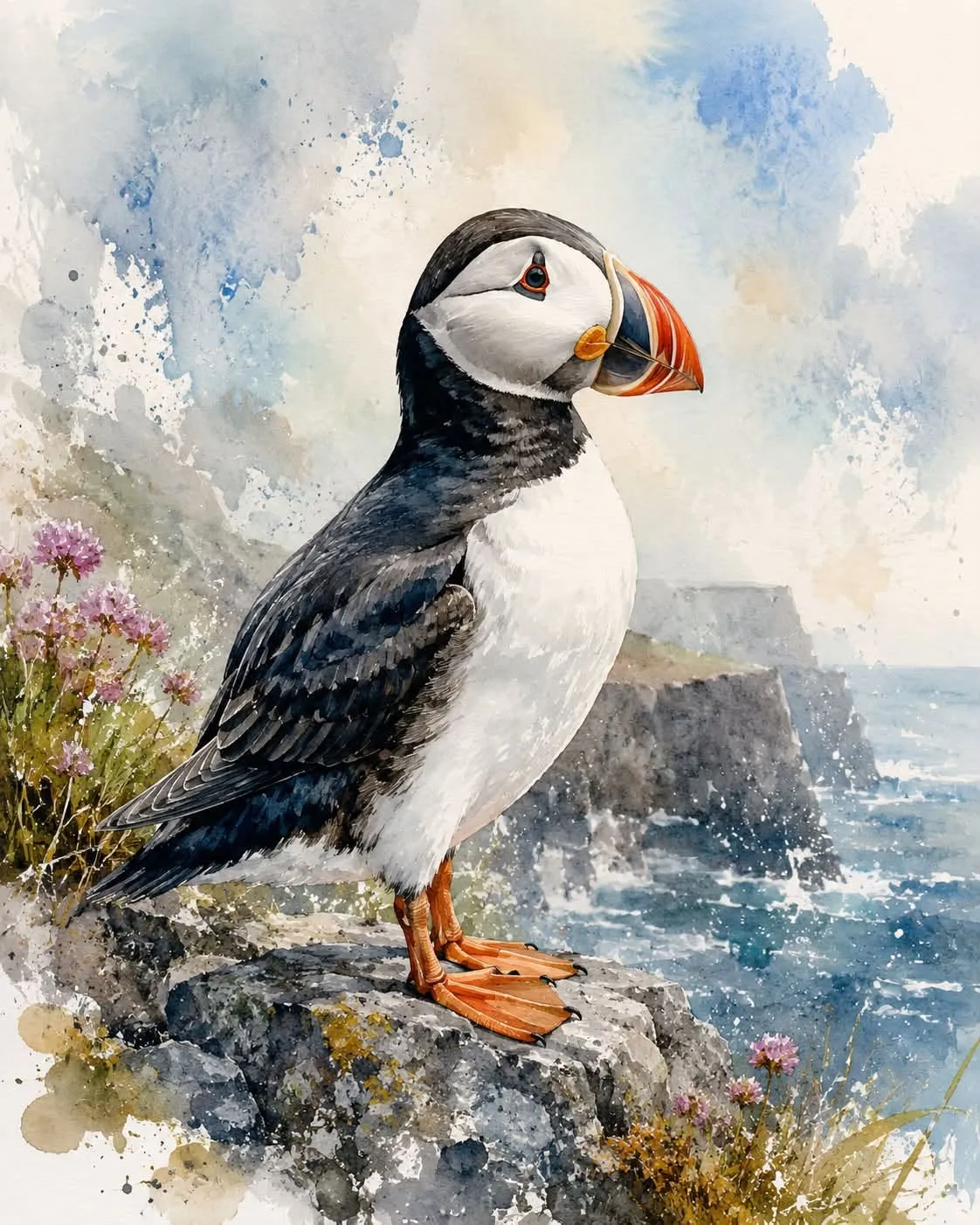 puffin art