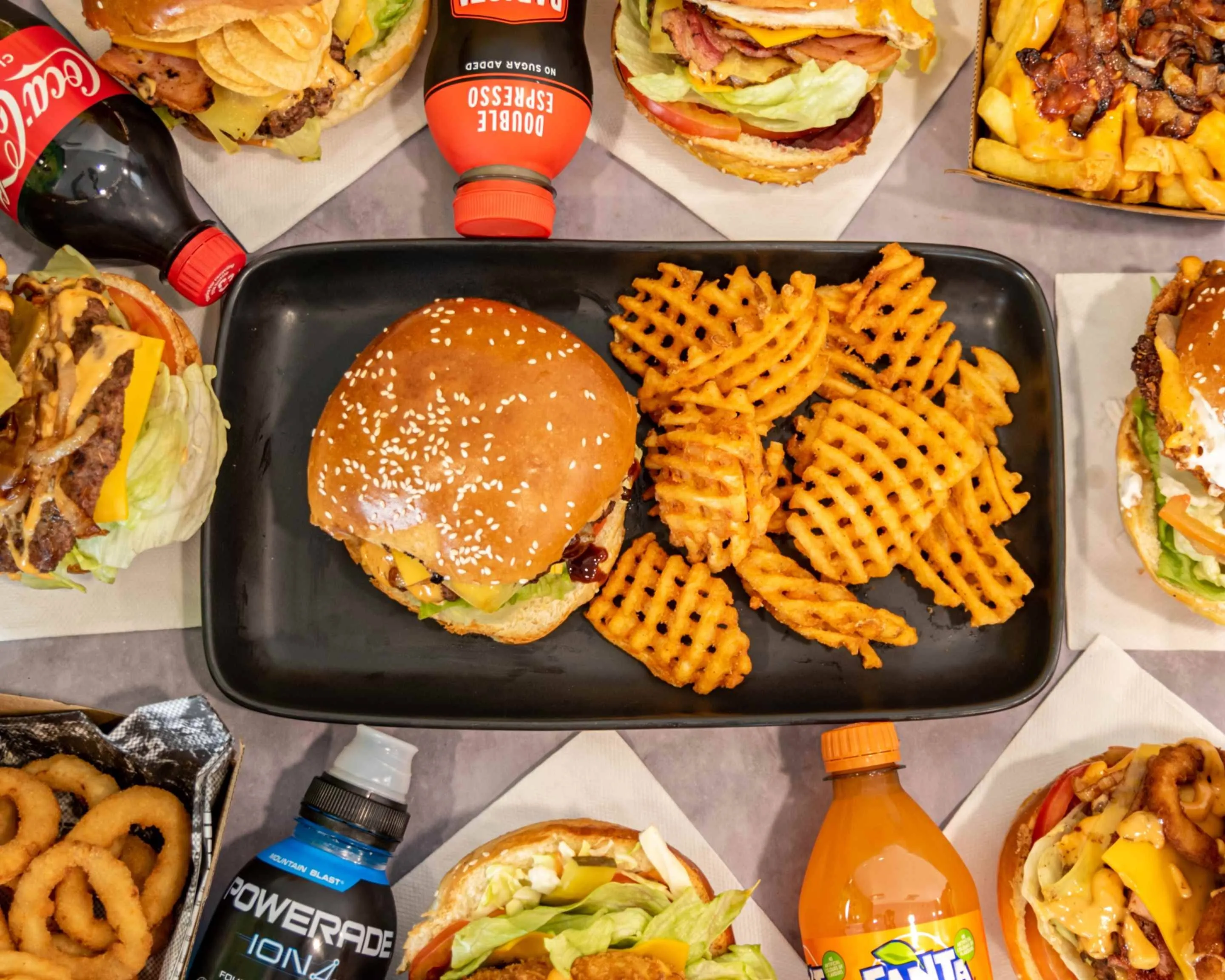 Burger & Chips