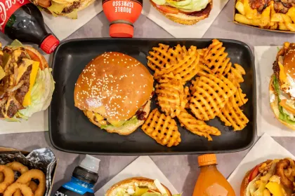 Burger & Chips jigsaw puzzle