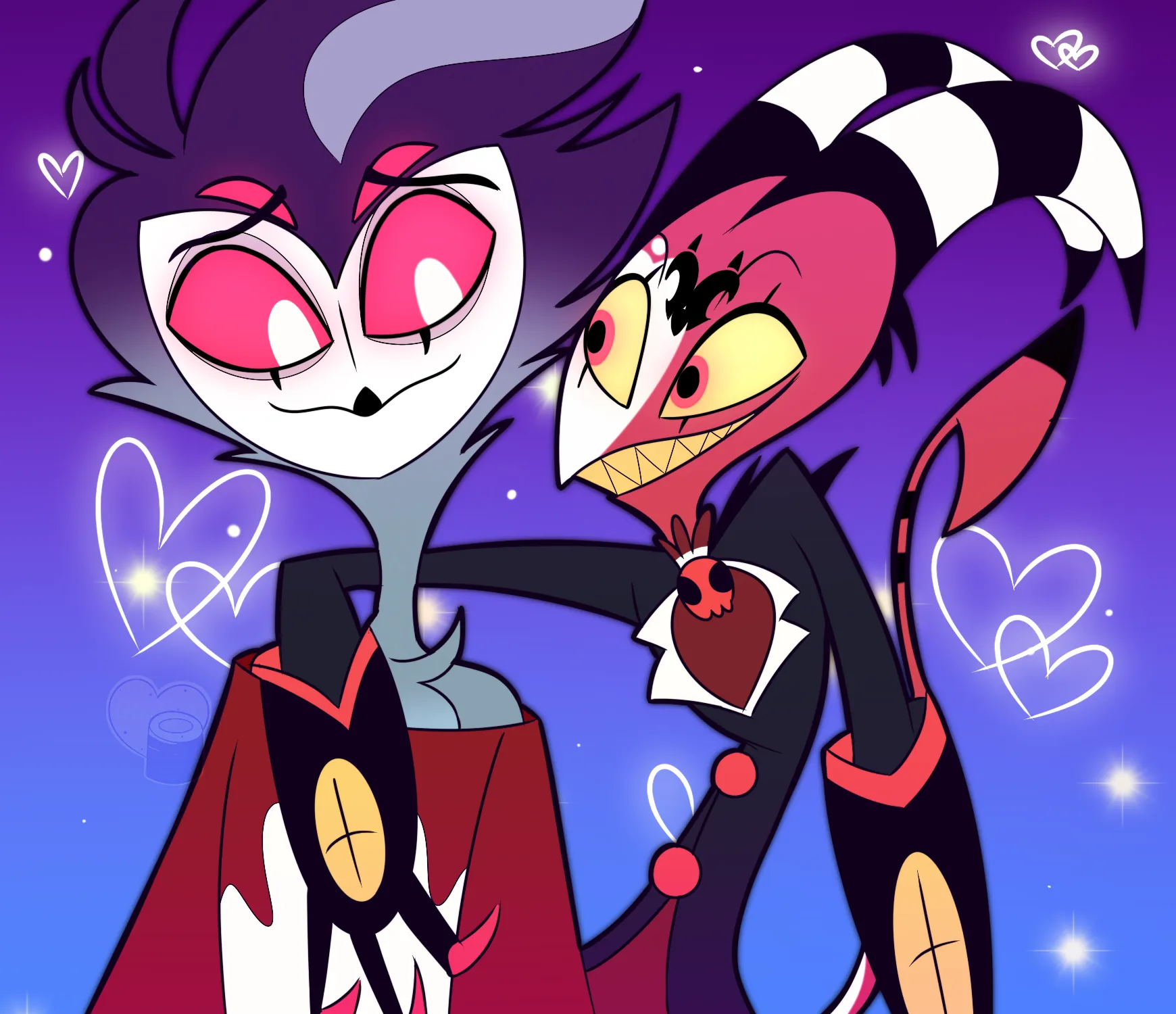 e.g. Stolas and Blitzo after Sinsmas