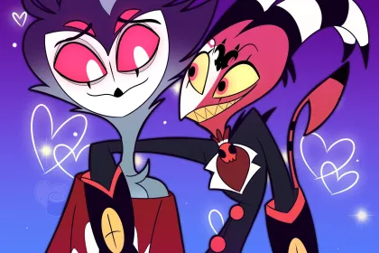 e.g. Stolas and Blitzo after Sinsmas jigsaw puzzle
