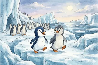 cute penguins jigsaw puzzle jigsaw puzzle