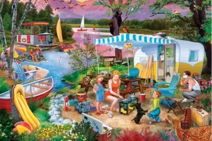 Leisure Lake jigsaw puzzle