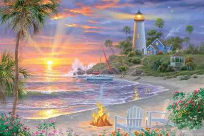 Honeymoon Sunset jigsaw puzzle