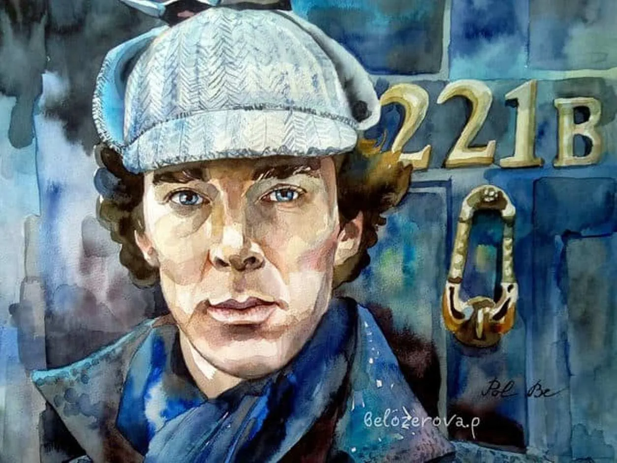 watercolour portrait jigsaw puzzle