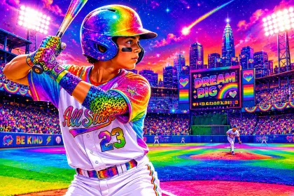 Vibrant Baseball jigsaw puzzle