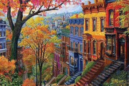 Autumn In The City jigsaw puzzle
