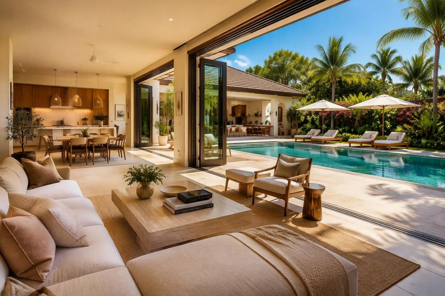 Pool side Villa