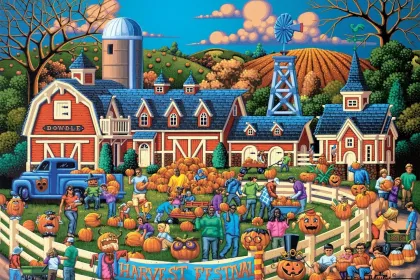 Harvest Festival jigsaw puzzle