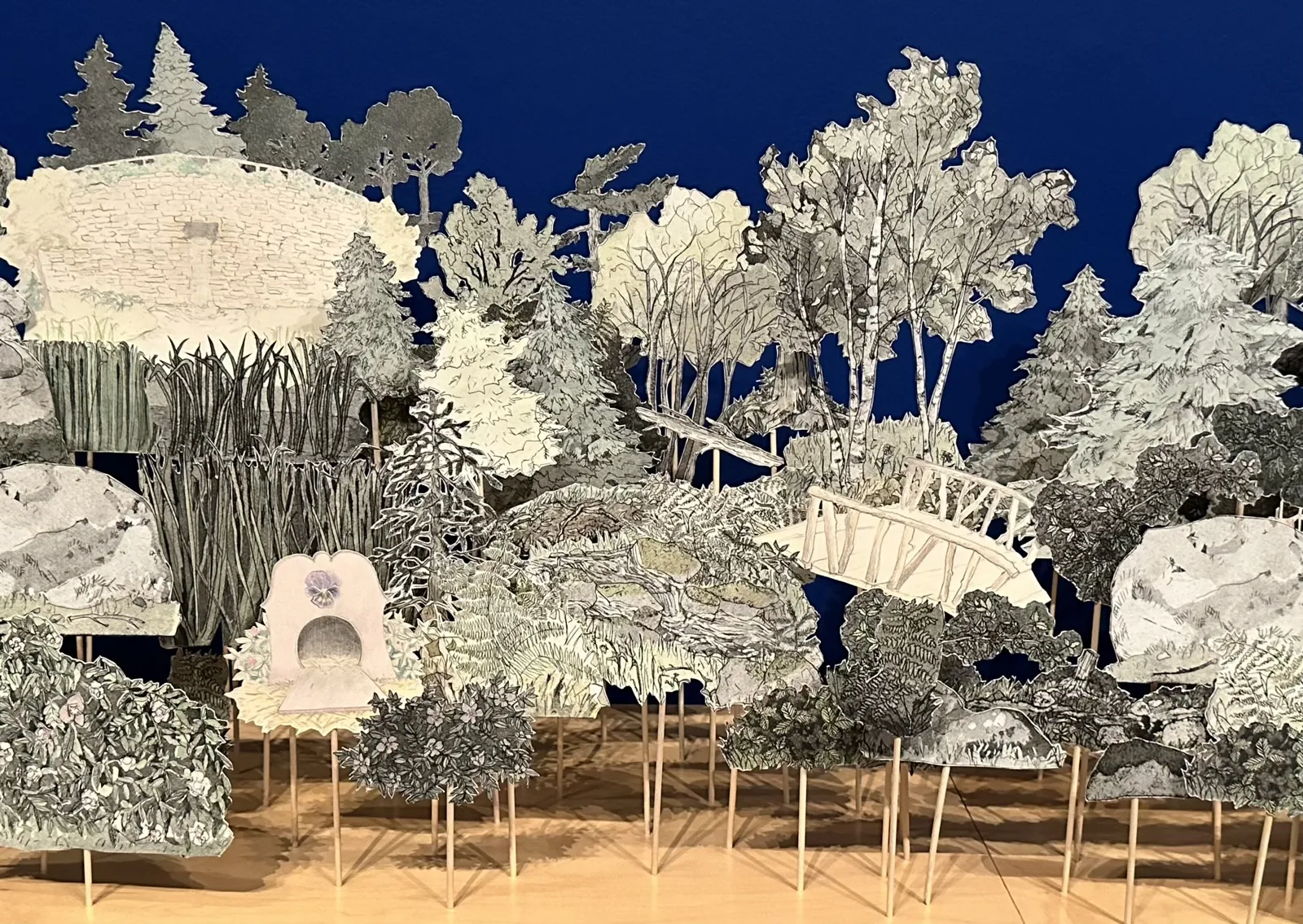 Table top forest