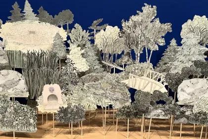 Table top forest jigsaw puzzle