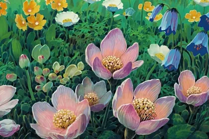 flower garden jigsaw puzzle