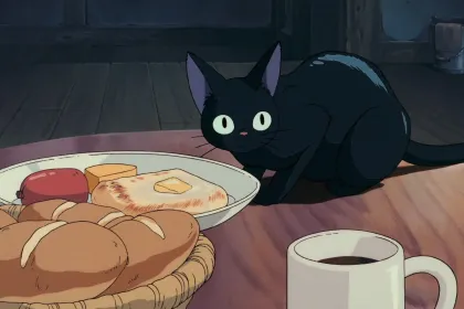 kiki breakfast jigsaw puzzle