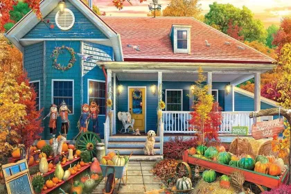 Autumn House jigsaw puzzle