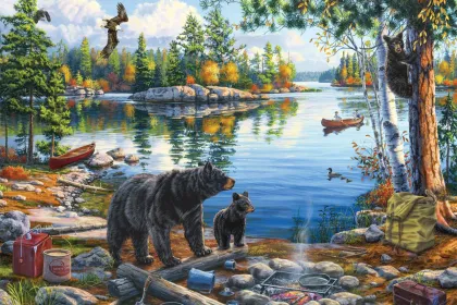 Blue Sky Reflection jigsaw puzzle
