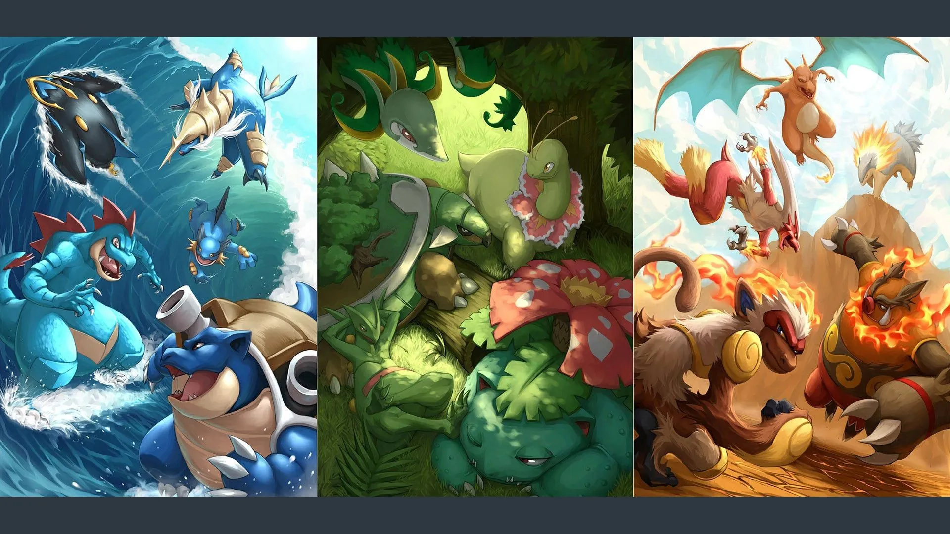 Pokemon Starters