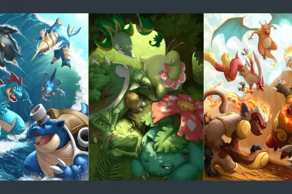 Pokemon Starters jigsaw puzzle