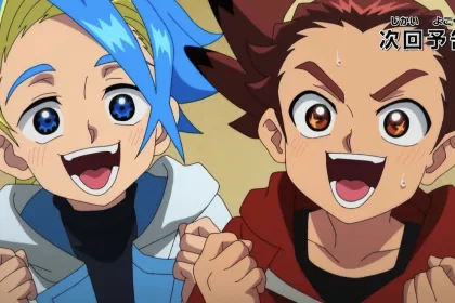 Beyblade X excited jigsaw puzzle