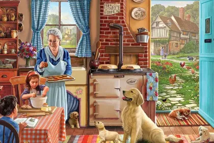 Cozy Kitchen jigsaw puzzle
