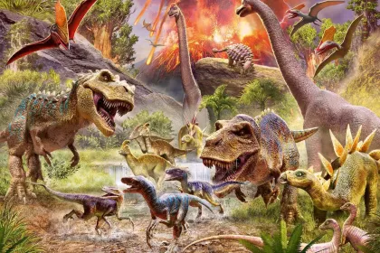 Dinosaur Dash jigsaw puzzle