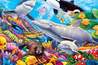 Undersea Friends jigsaw puzzle