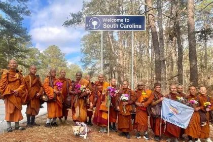 Walk for Peace arrives in South Carolina jigsaw puzzle