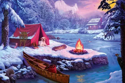 Snowy Retreat jigsaw puzzle