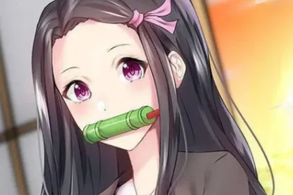 e.g. Nezuko being cute jigsaw puzzle