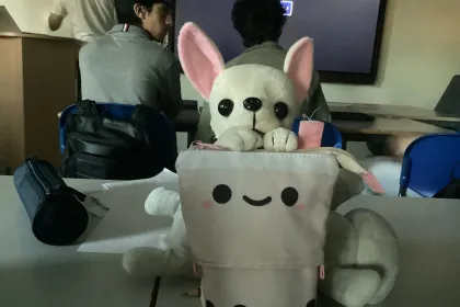 Chihuahua and boba jigsaw puzzle