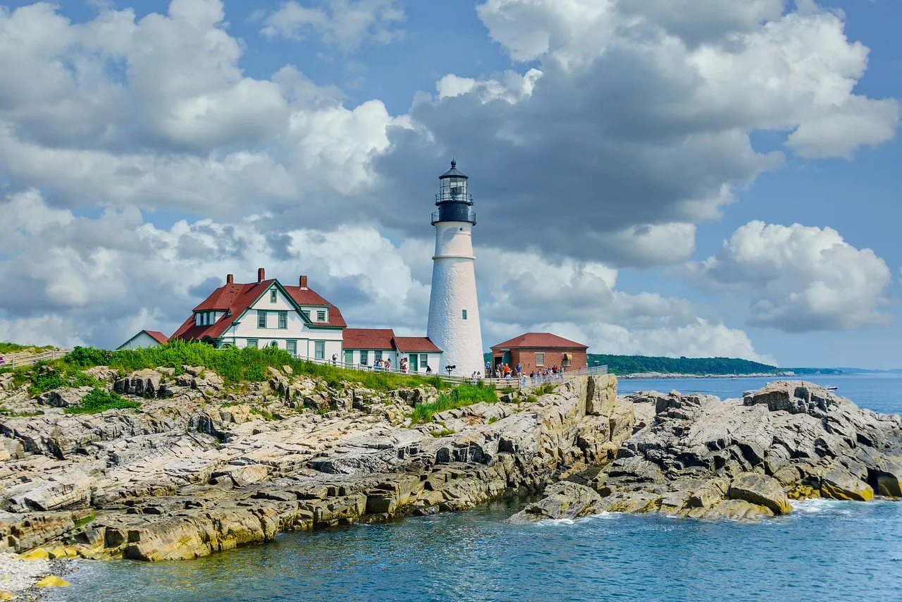 Seaside Lighthouse Scenery