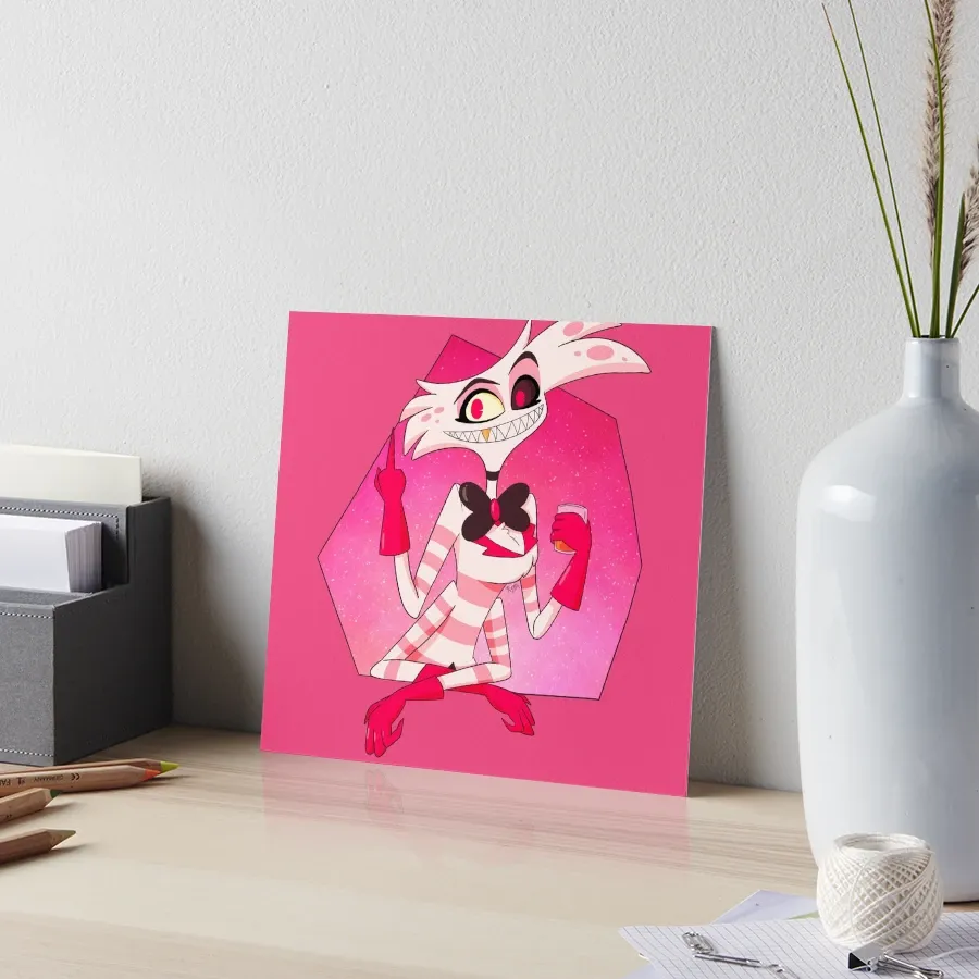 e.g. Angel Dust getting into another shift with Valentino