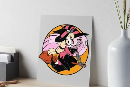 e.g. Vaggie and Charlie Halloween night jigsaw puzzle